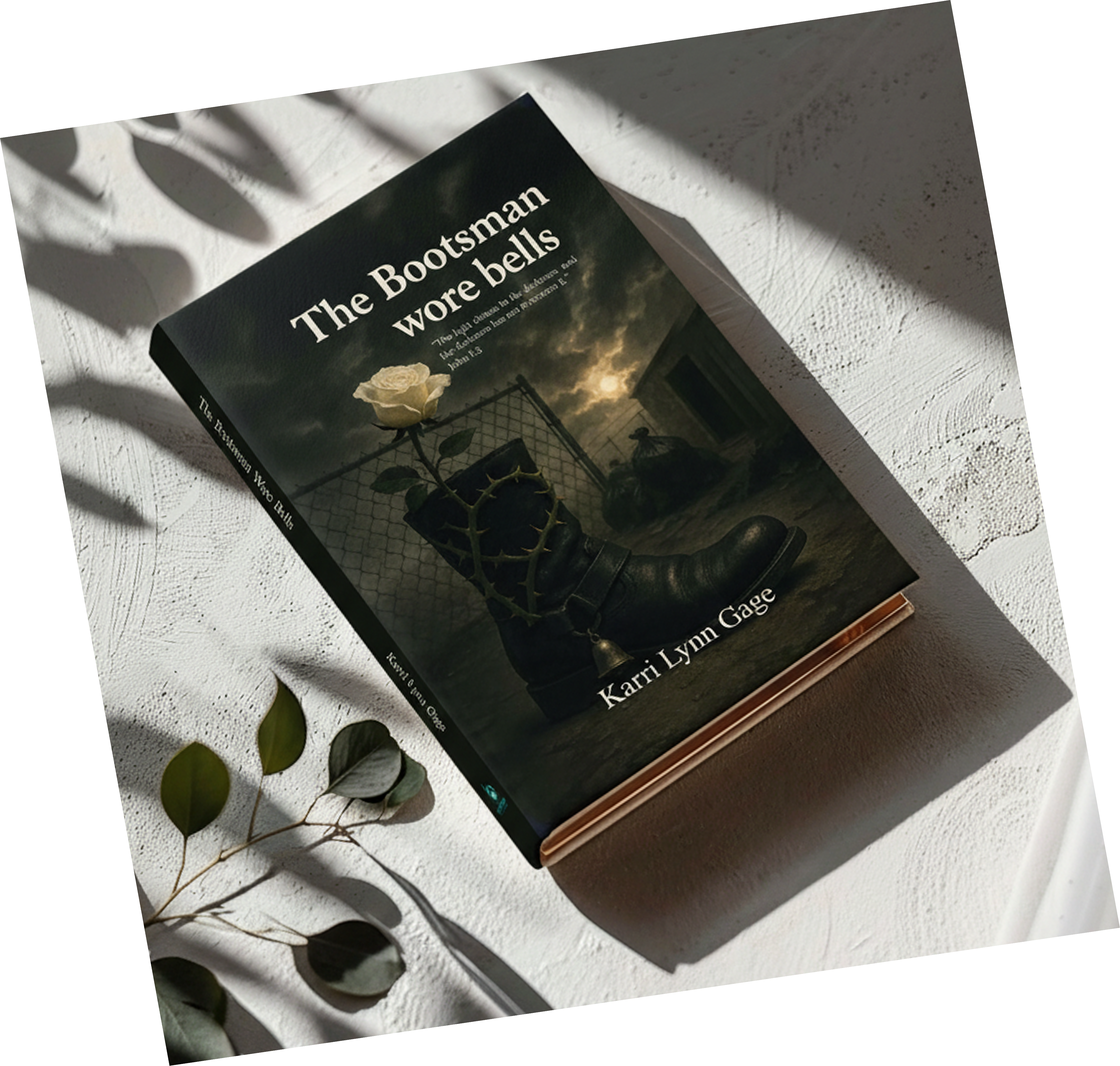 Karri Lynn Gage with book